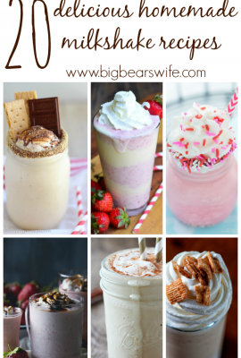 20 Delicious Homemade Milkshake Recipes