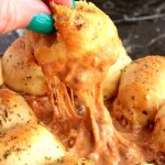 Chili Cheese Dip and Mozzarella Biscuit Bombs