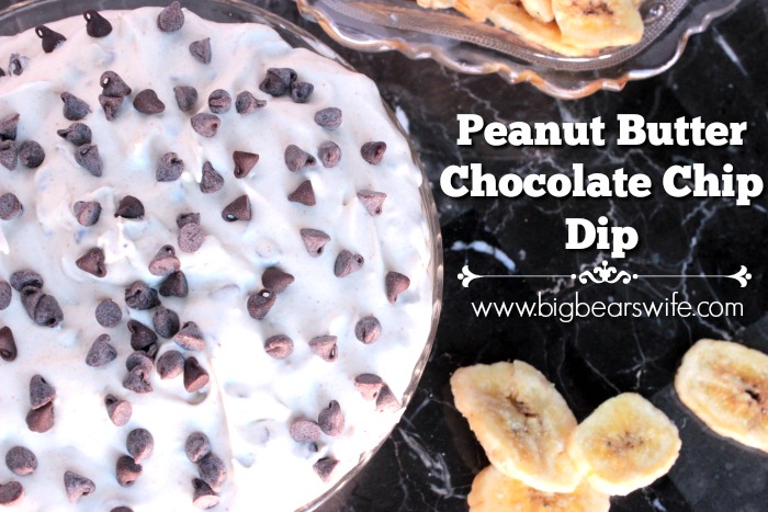 Peanut Butter Chocolate Chip Dip 