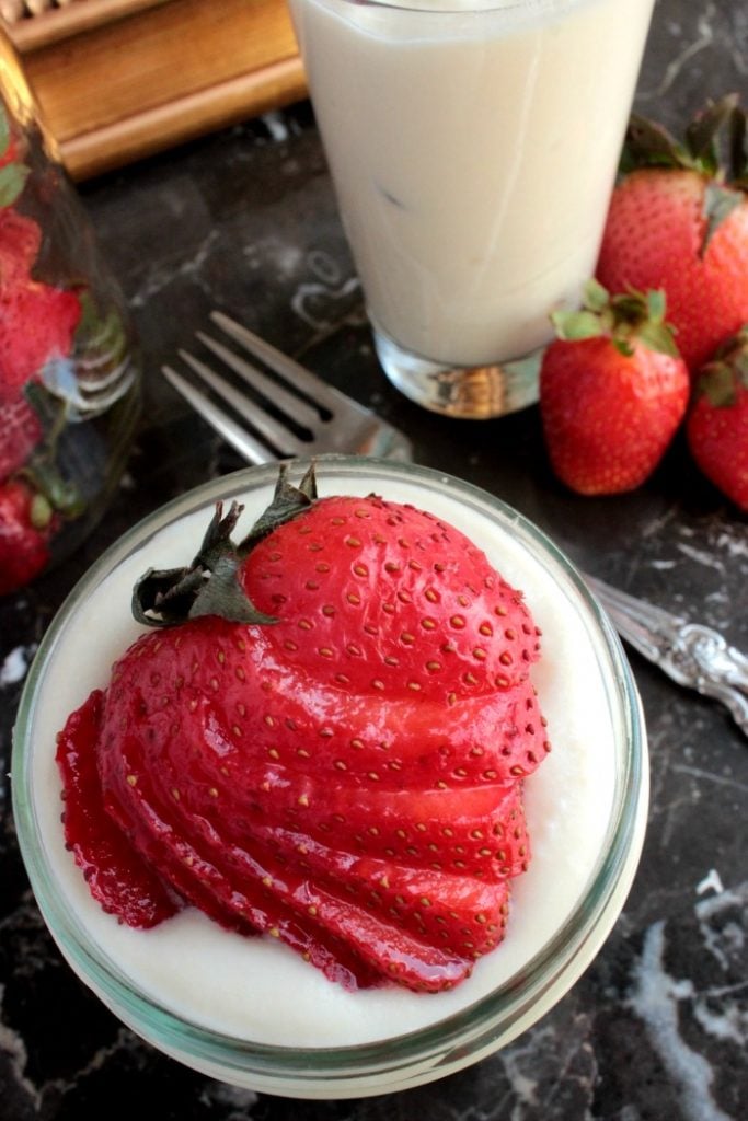 Mini Strawberry-Mascarpone Shortcake Trifles