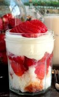 Mini Strawberry-Mascarpone Shortcake Trifles