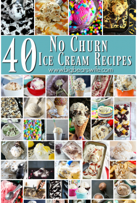 40 No Churn Ice Cream Recipes