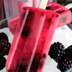 BEST blackberry homemade Popsicle out there! We make them all the time!