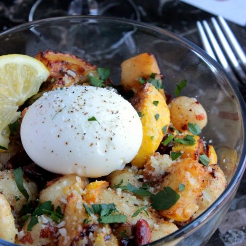 Brown Butter Gnocchi with Soft-Boiled Eggs