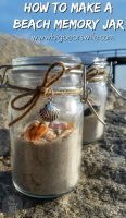 Planning a trip to the beach this summer? Take some time to collect a few seashells and a little sand to create your own personal DIY Beach Memory Jar vacation souvenir.