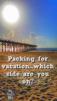 Packing for vacation...which side are you on?