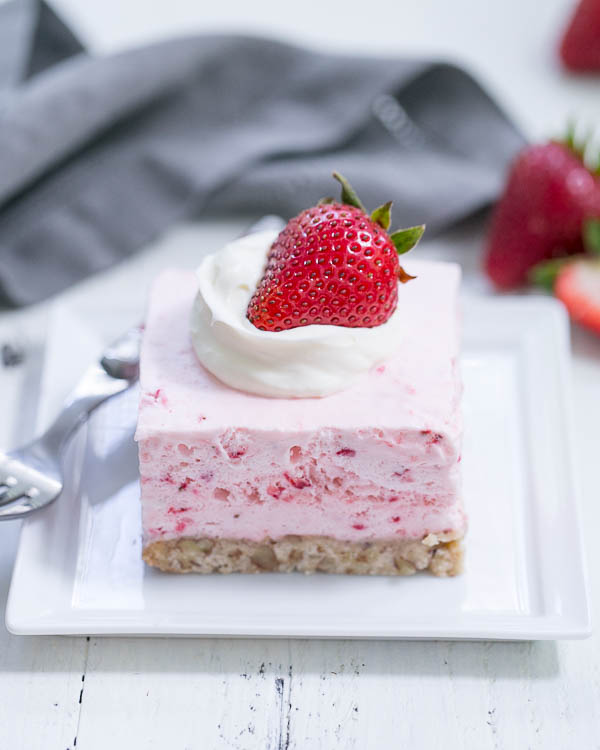 Strawberry Pie Dessert {That Skinny Chick Can Bake}