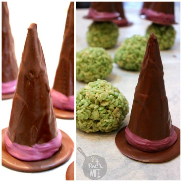Witch Hat Marshmallow Cereal Treats (11)