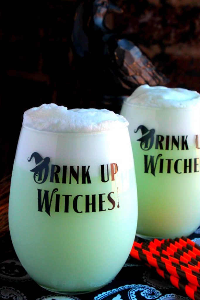 Witches Brew Lime Sherbet Punch 