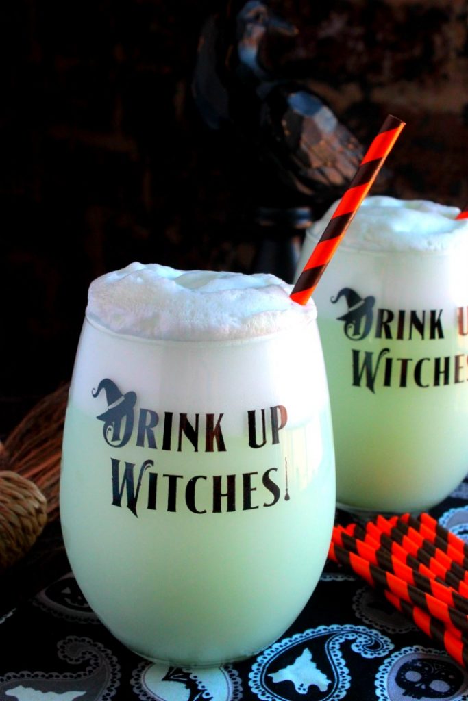 Witches Brew Lime Sherbet Punch 