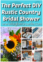 How t o throw the perfect Rustic Country Bridal Shower