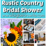 How to throw a Rustic Country Bridal Shower