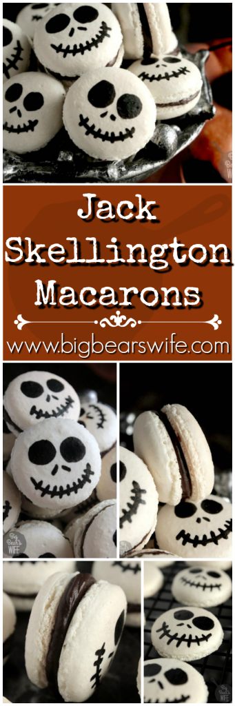 Jack Skellington Macarons