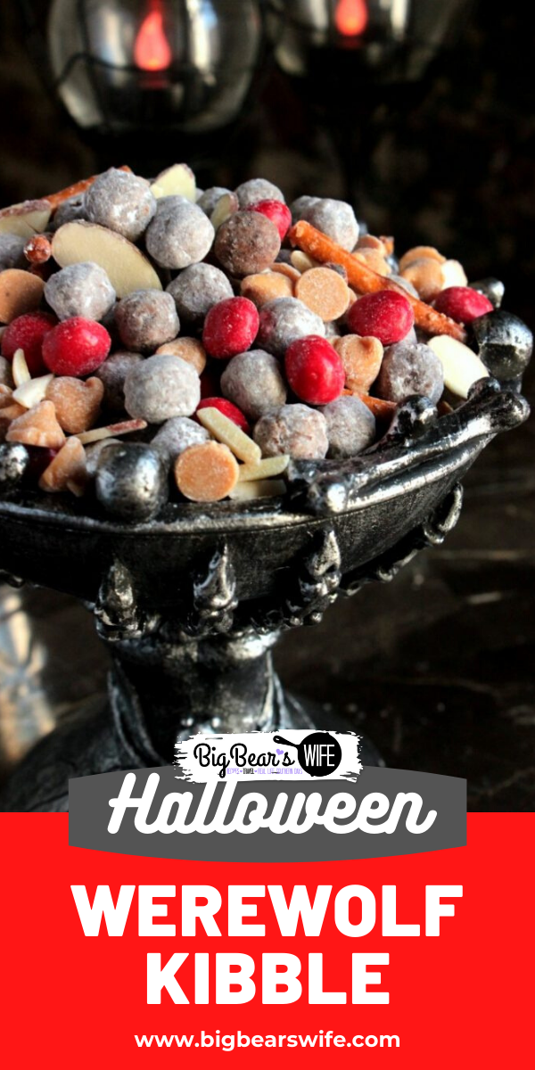 Werewolf Kibble - Hungry little werewolves prowling around your kitchen? Satisfy their sweet tooth with this homemade Werewolf Kibble. They’ll be howling with delight. via @bigbearswife
