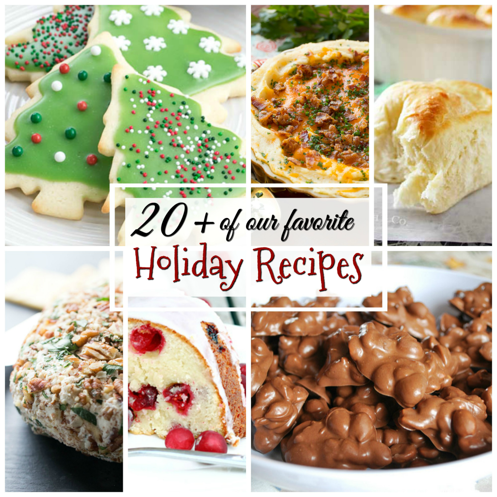 20+ of our favorite Holiday Recipes