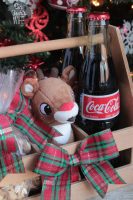 Rudolph Coke and Peanut Gift Box