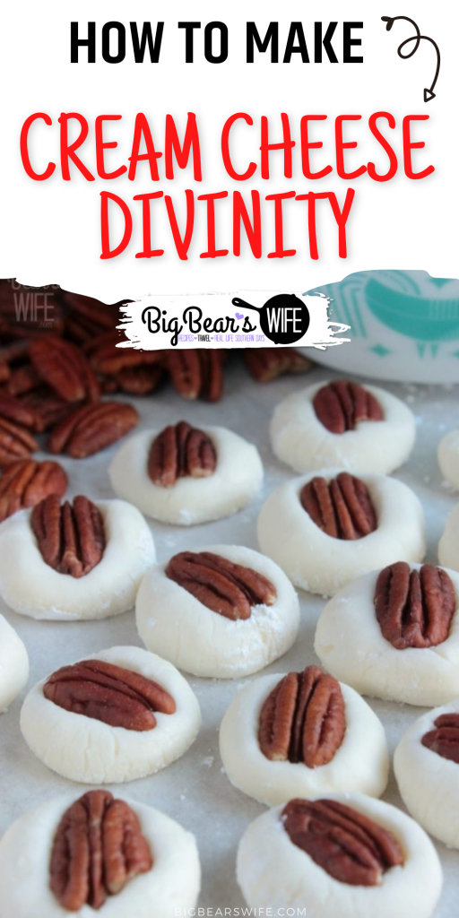 A super easy take on the Southern candy, Divinity. A no fail Cream Cheese Divinity recipe that will keep you coming back for more! It's impossible to eat just one piece!