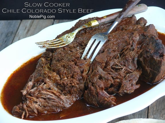 Noble Pig Slow Cooker Chile Colorado Style Beef