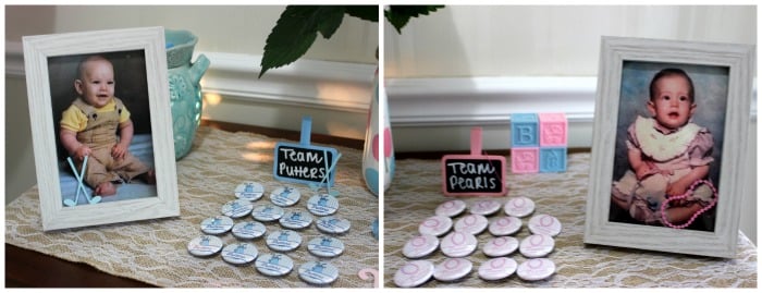 Putters or Pearls Gender Reveal Party 