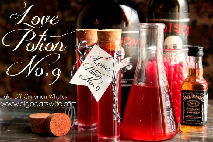 Love Potion #9 - DIY Cinnamon Whiskey 