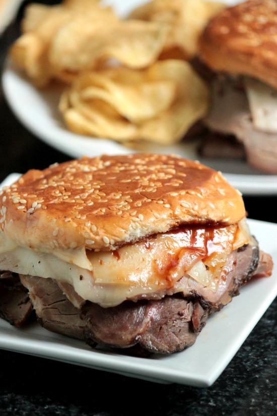 Roast Beef Grilled Cheese #12Bloggers