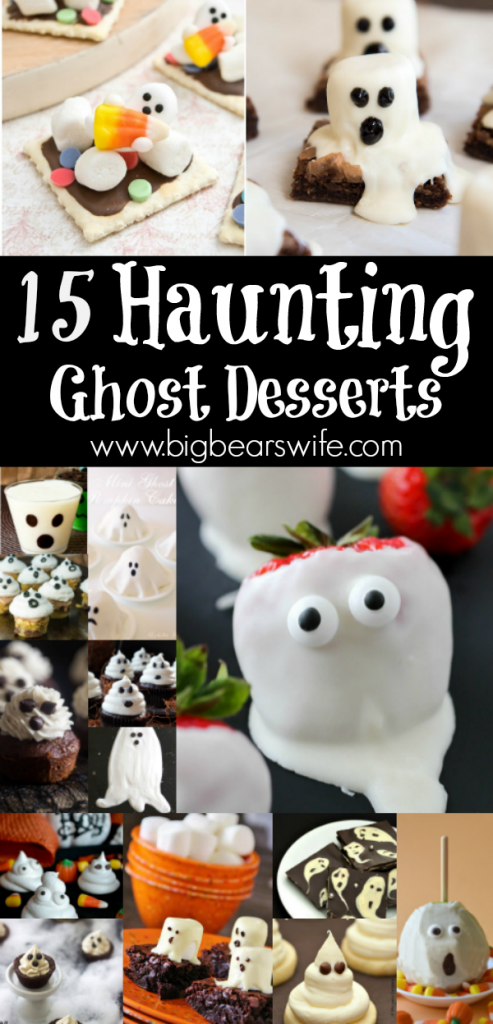 15 Haunting Halloween Ghost Desserts