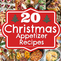 20 Christmas Appetizer Recipes - Ready to set the table for a festive Christmas party and looking for some appetizers to start off the evening? Here are 20 Christmas Appetizer Recipes that will bring on the holiday spirit! 