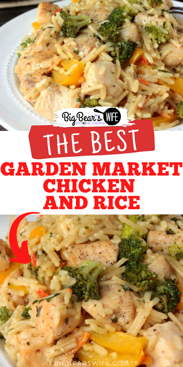  You're going to love how easy this Garden Market Chicken by Knorr® recipe is to make! It's simple to put together and quick enough for lunch or dinner! via @bigbearswife