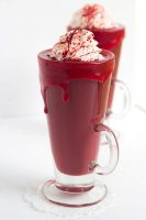 Bloody Red Velvet Hot Chocolate