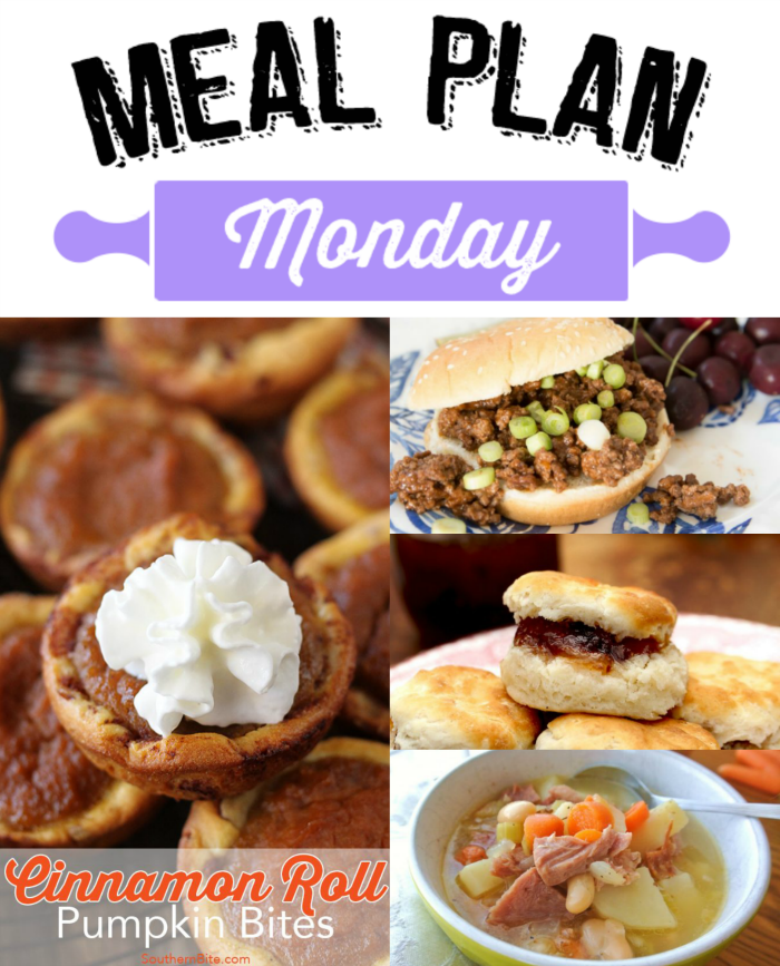 Meal Plan Monday 86 - Pull up a chair and grab a big ol' glass of sweet tea, we've got a another delicious Meal Plan Monday for you right here!