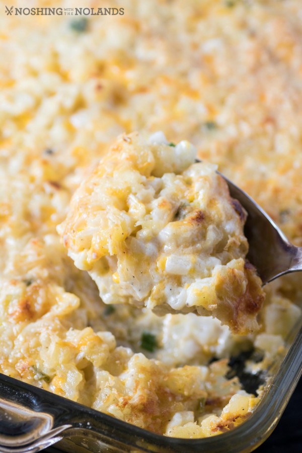 Baked Cheddar Hash Brown Casserole