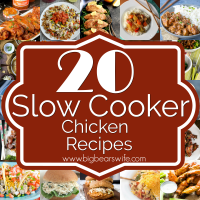 20 Slow Cooker Chicken Recipes