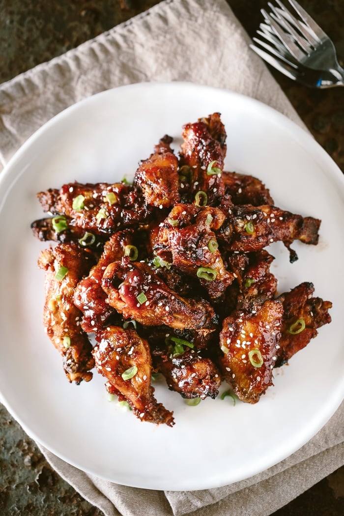 Slow Cooker Sticky Chicken Wings: Favorite game day stick wings made in slow cooker. 