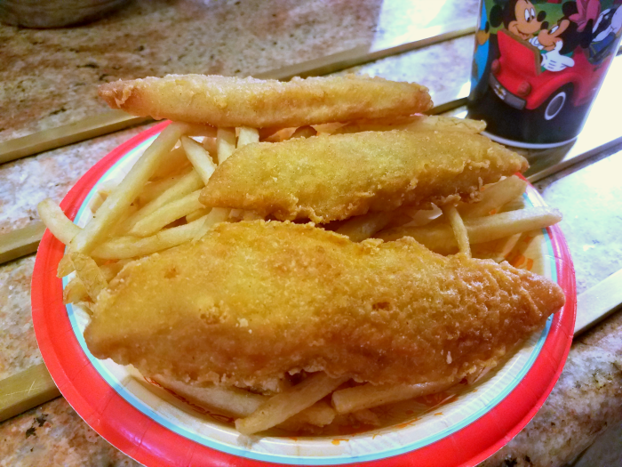 Fish and Chips at Disney's Port Orleans Resort - Riverside