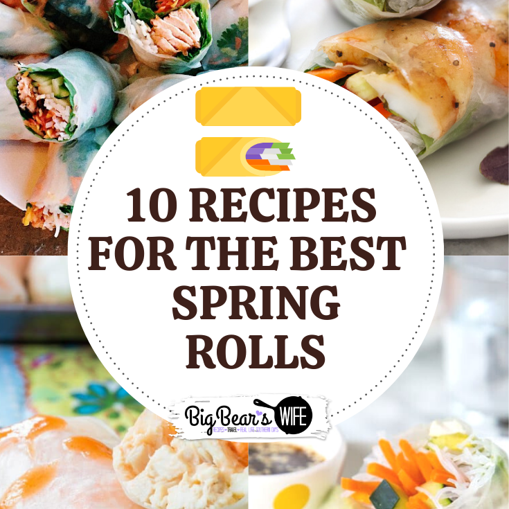 10 RECIPES FOR THE BEST FRESH SPRING ROLLS