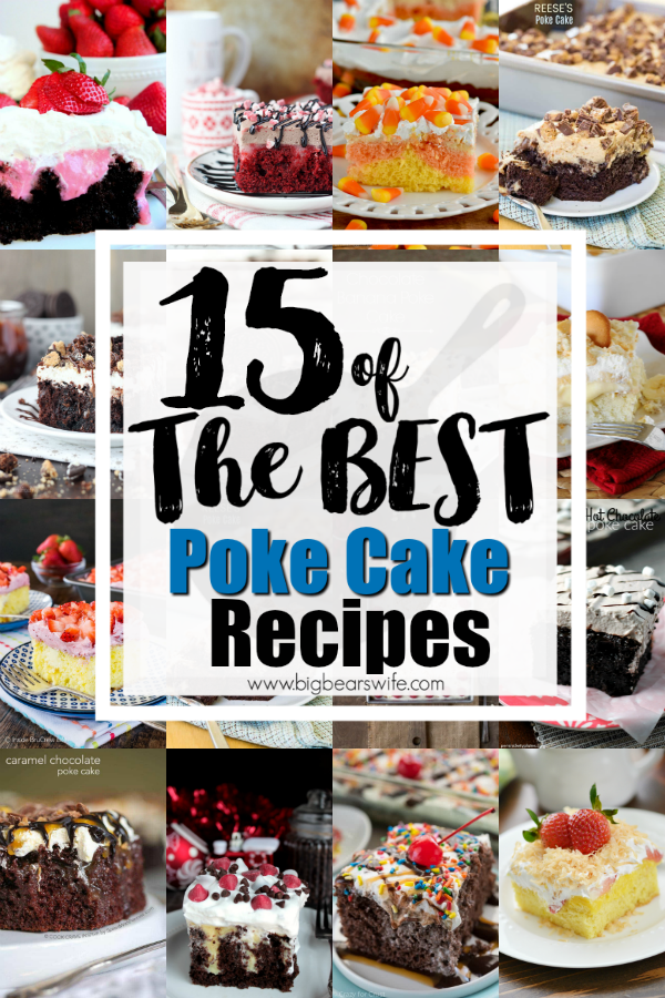 BEST POKE CAKE Recipes