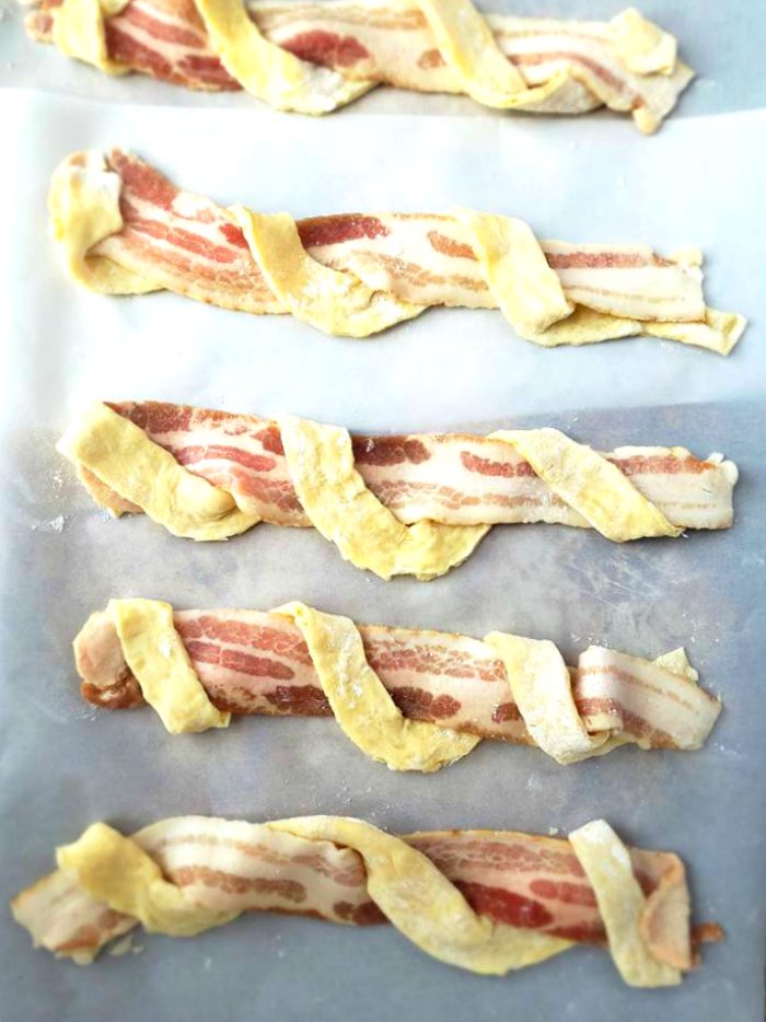 Bacon and Cheese Twists 