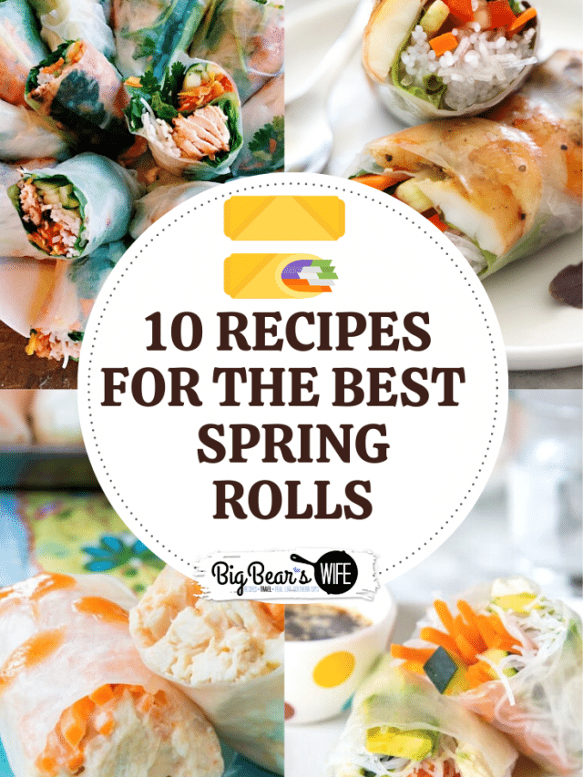 10 Recipes for The BEST Fresh Spring Rolls