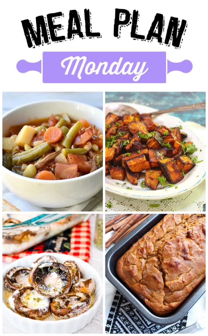 It's time for Meal Plan Monday 132! Wondering about what to make for lunch? Searching for the perfect side dish to go with dinner? We've got some great ideas and recipes for you this week! #MealPlanning #FreeRecipes via @bigbearswife