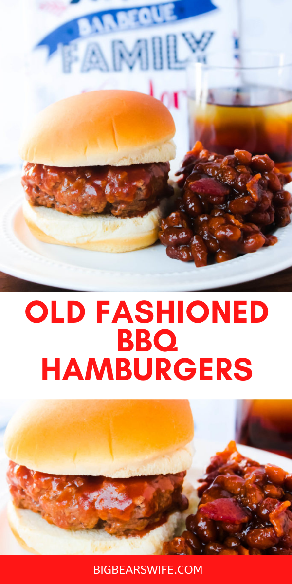 The recipe for these Old Fashioned BBQ Hamburgers came straight from my grandma’s little wooden recipe box and they might be some of the best we’ve made! 

 via @bigbearswife
