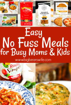 Easy No Fuss Meals for Busy Moms and Kids with this Fall's #NoFussFoodsBBoxx