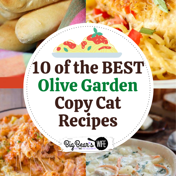 0 of the BEST Olive Garden Copy Cat Recipes