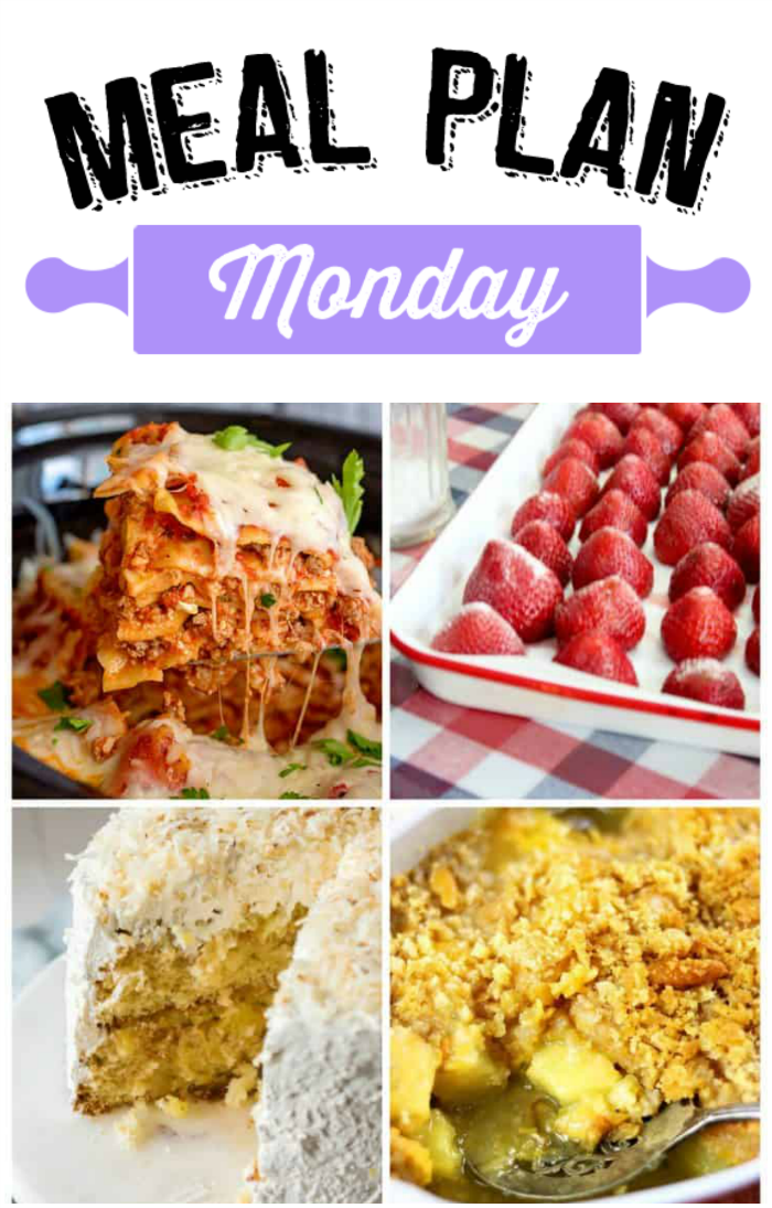 Welcome to another great lineup of recipes to inspire you with this week's Meal Plan Monday!  via @bigbearswife