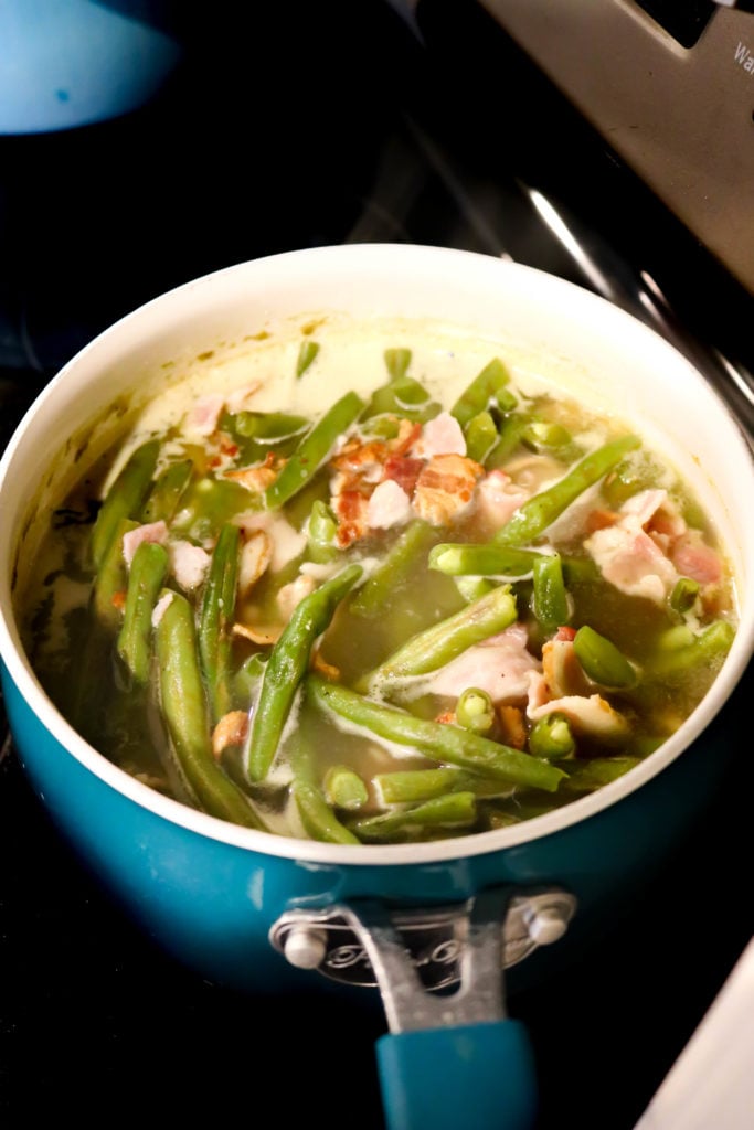 Stove Top Southern Green Beans