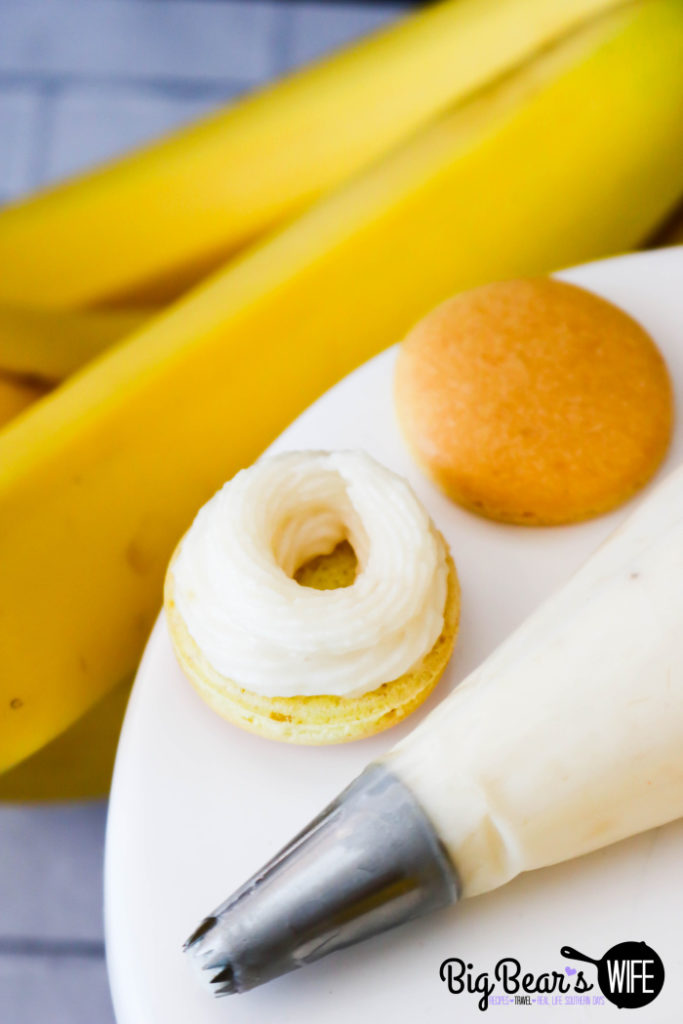Bananas Foster Macarons
