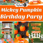 Mickey Pumpkin Birthday Party