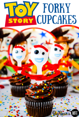 Toy Story Forky Cupcakes
