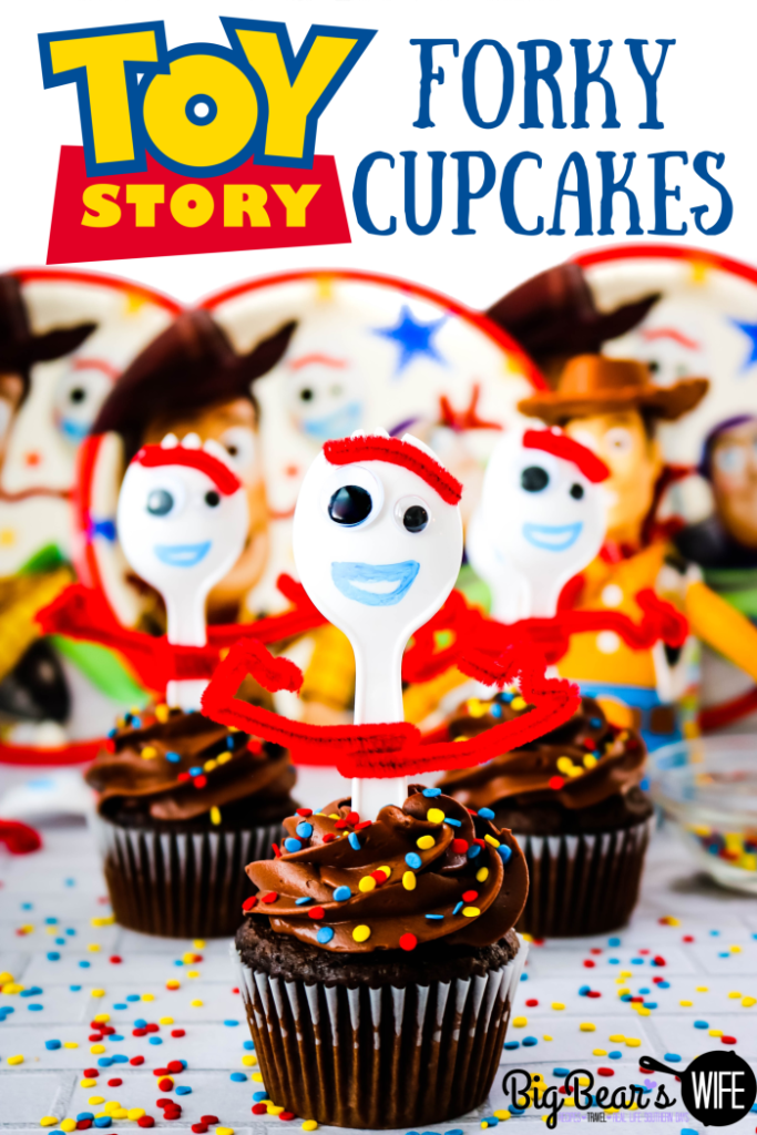 Toy Story Forky Cupcakes Big Bear S Wife