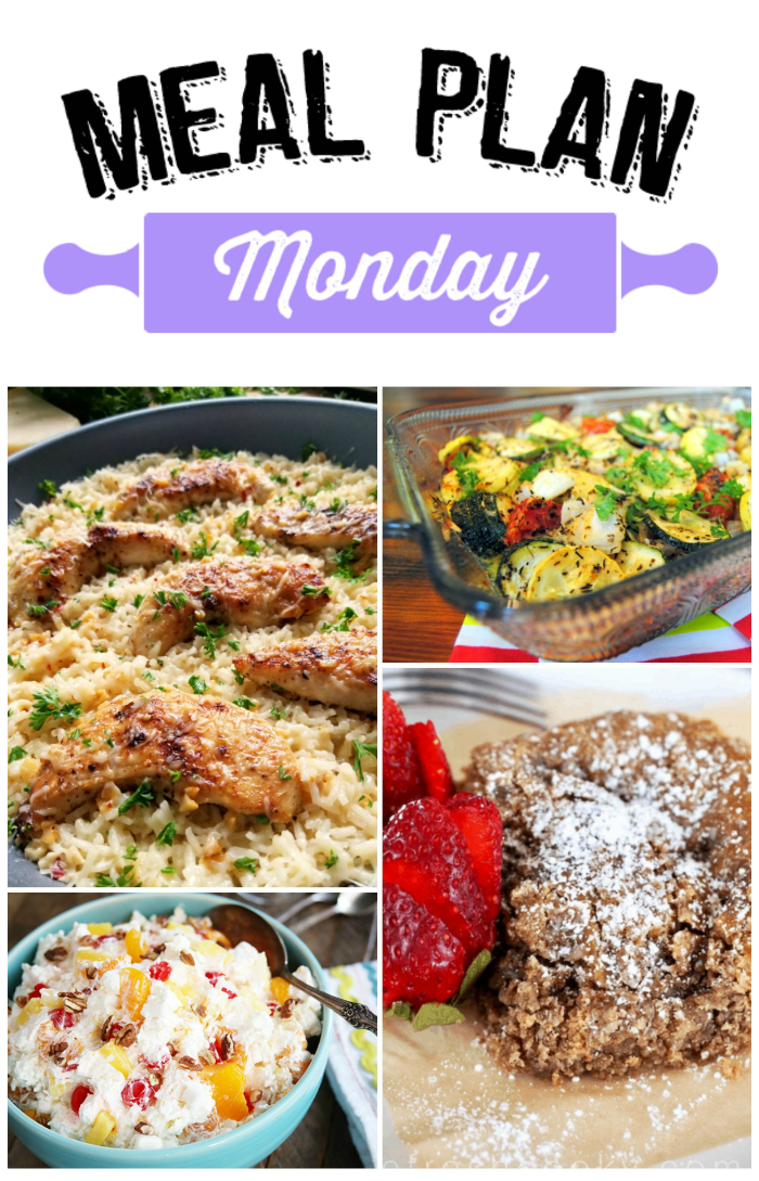Welcome back to another edition of Meal Plan Monday. We've got a great lineup for you today and you're sure to some new family favorites. Let's dive right in!  via @bigbearswife