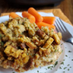 1980s Slow Cooker CrockPot Chicken and Stuffing